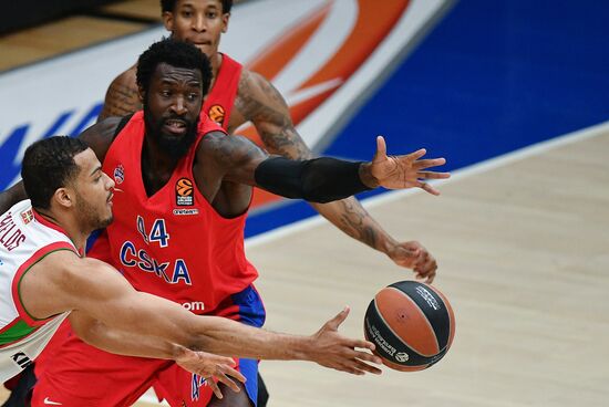 Баскетбол. Евролига. Матч ЦСКА - "Баскония"