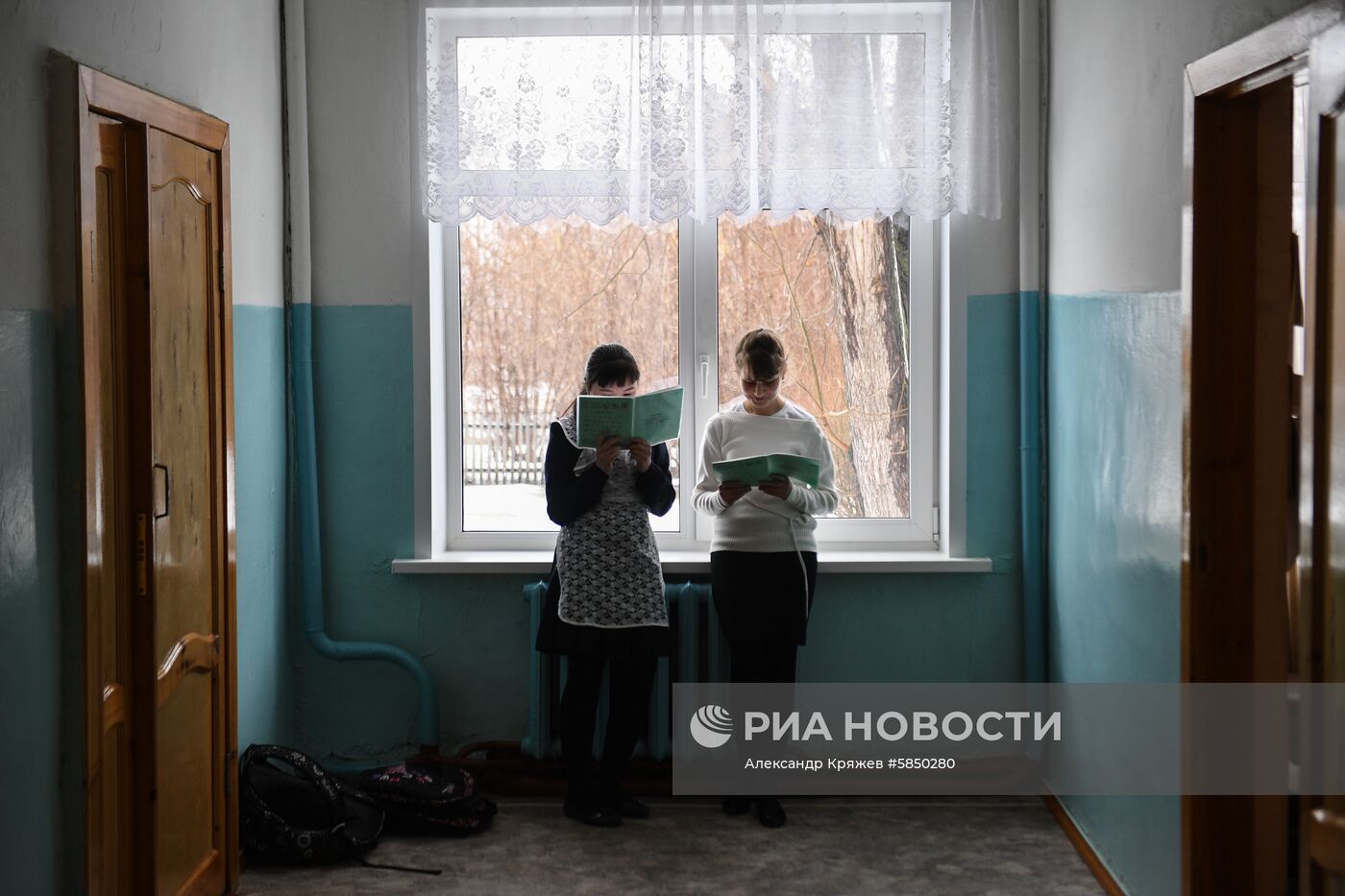 Деревня Аполлоновка в Омской области