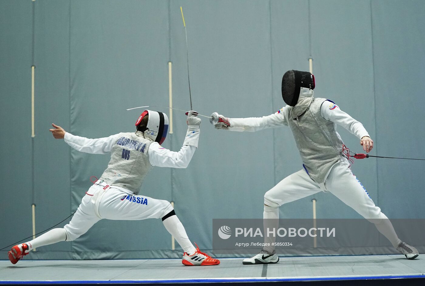 Фехтование. Чемпионат России. Второй день