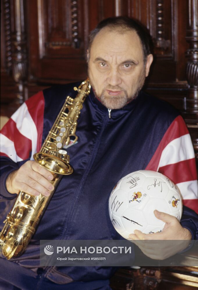 Советский саксофонист Алексей Козлов