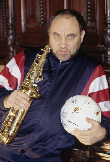 Советский саксофонист Алексей Козлов