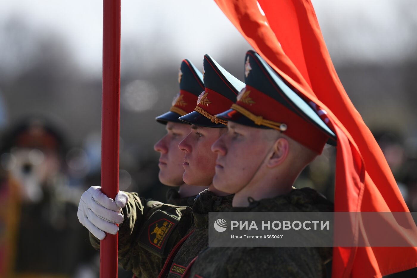 Репетиция парада Победы в Алабино 