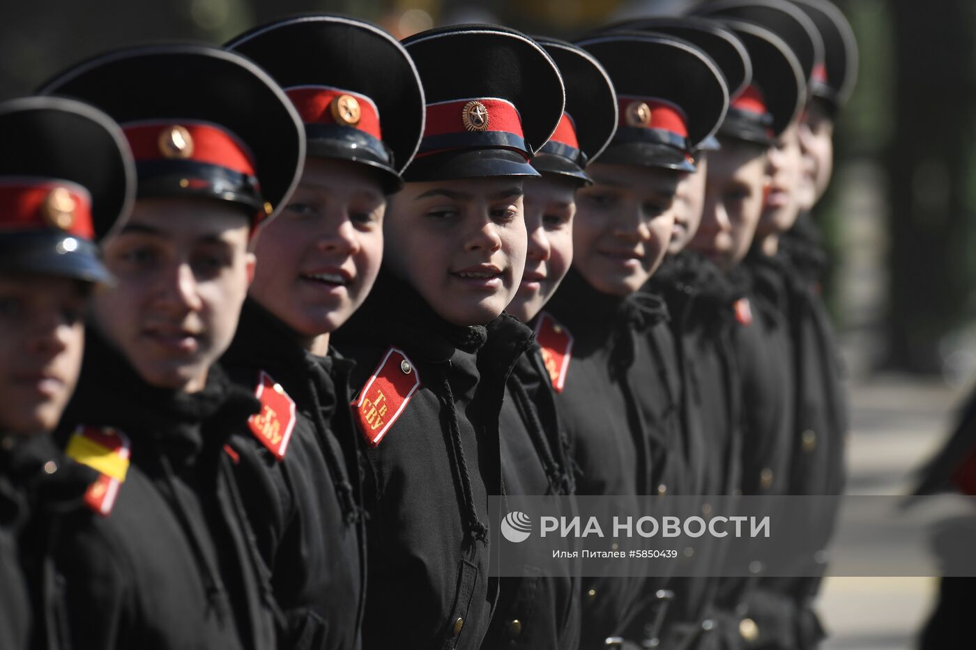 Репетиция парада Победы в Алабино