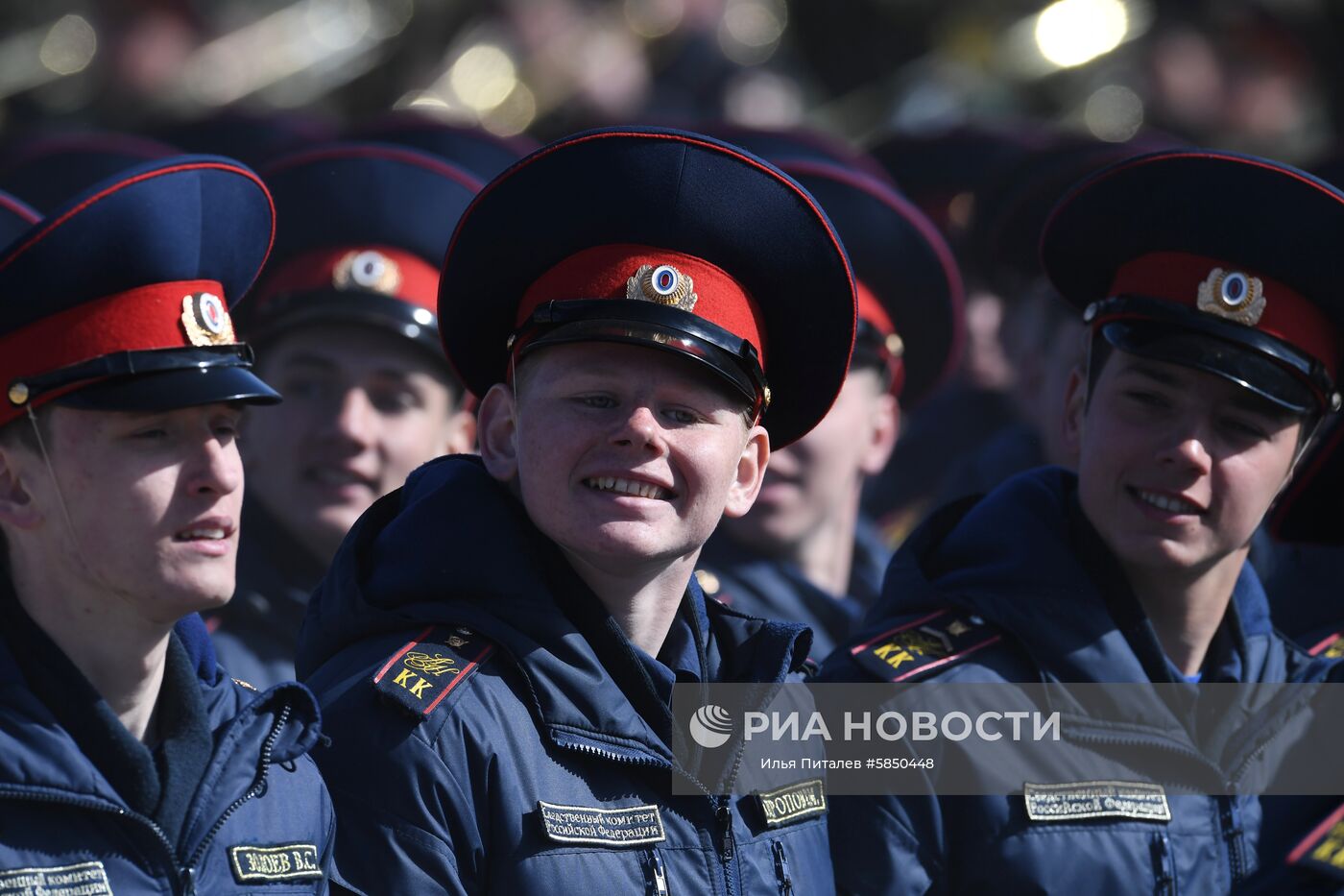 Репетиция парада Победы в Алабино
