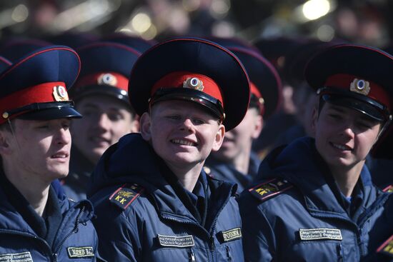 Репетиция парада Победы в Алабино 