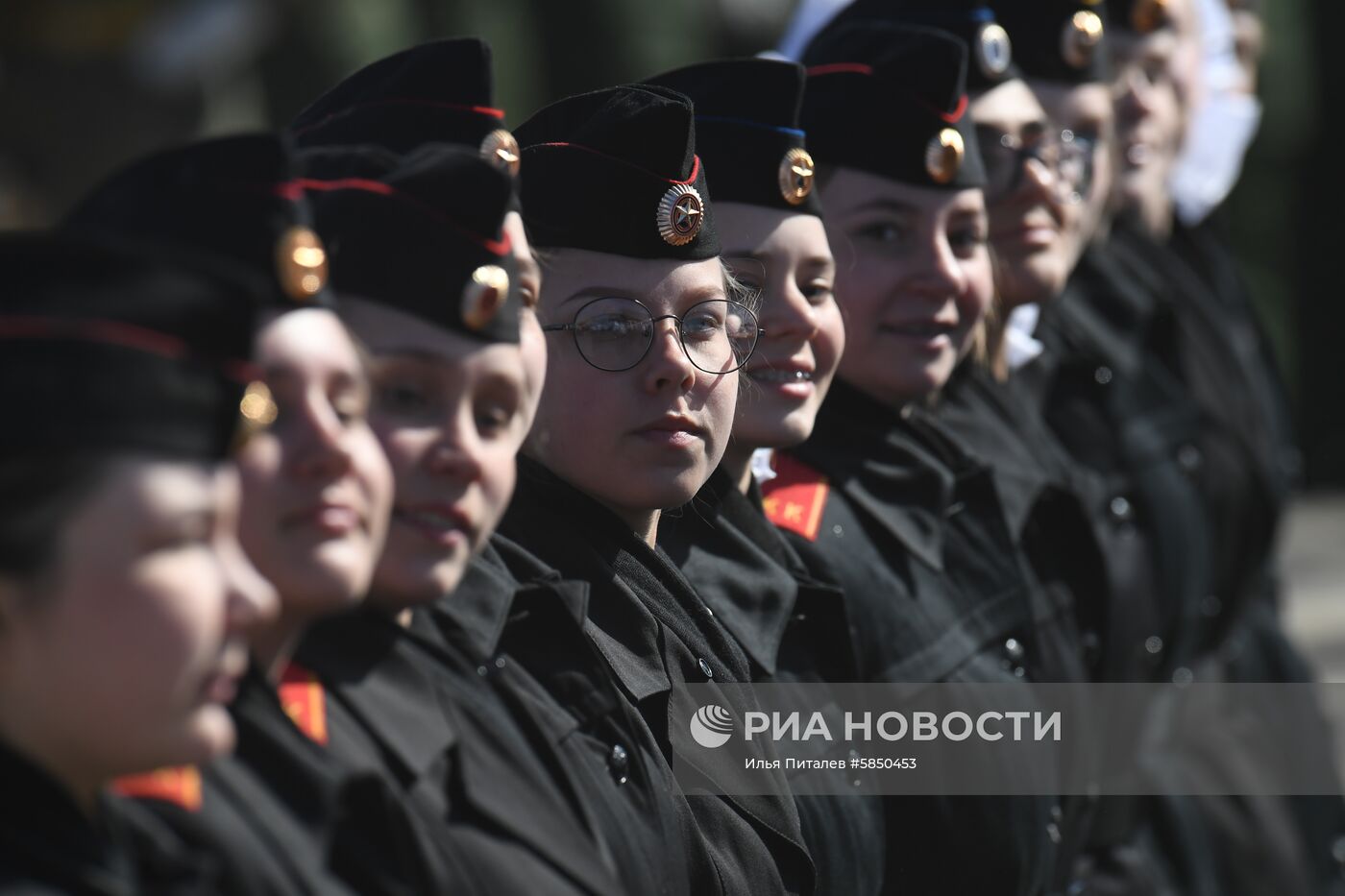 Репетиция парада Победы в Алабино 