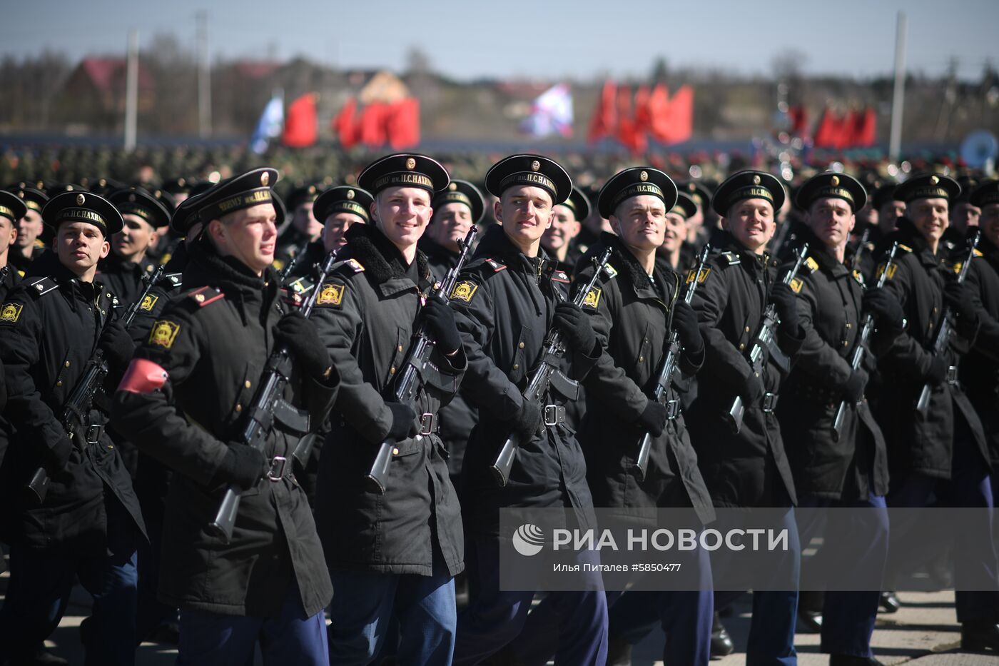 Репетиция парада Победы в Алабино 