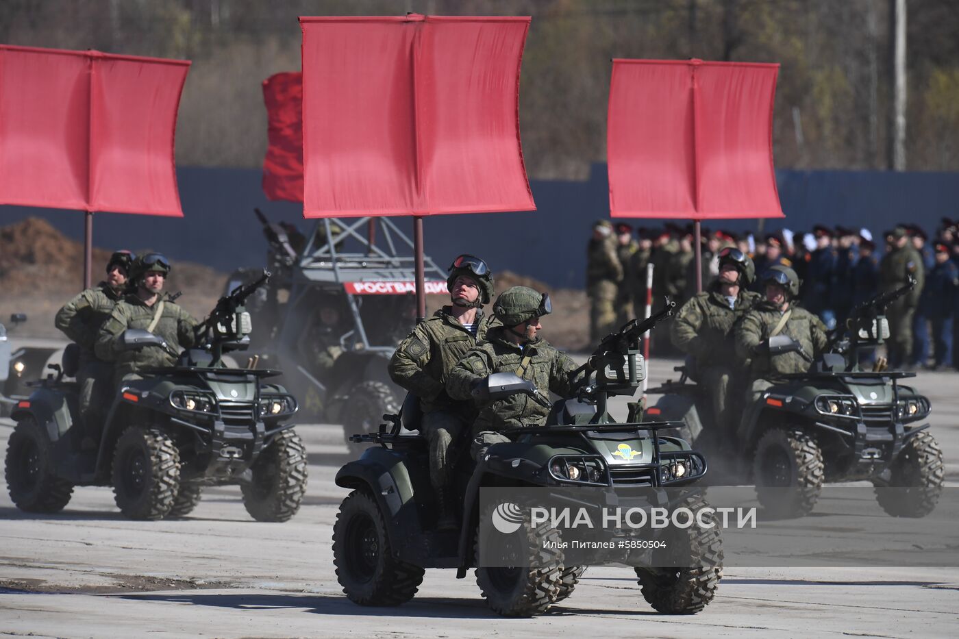 Репетиция парада Победы в Алабино