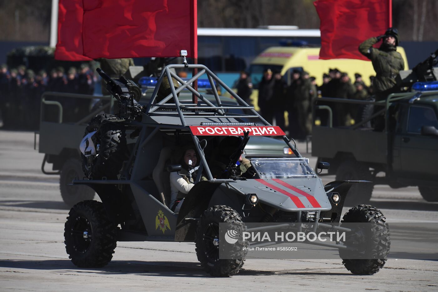 Репетиция парада Победы в Алабино 