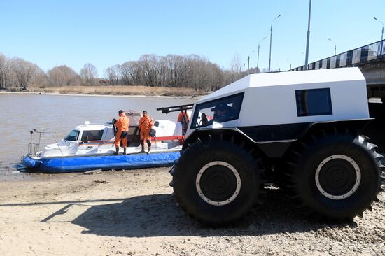 Учения МЧС в регионах России