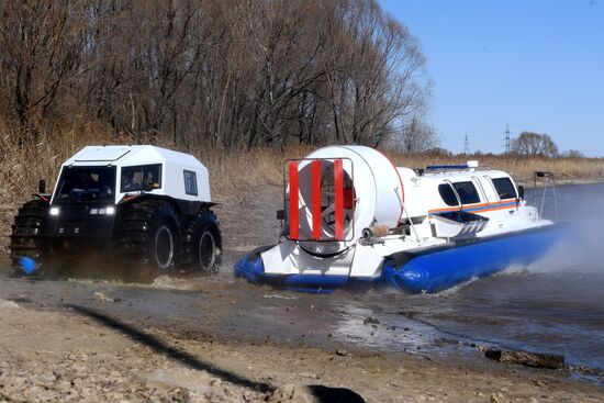 Учения МЧС в регионах России