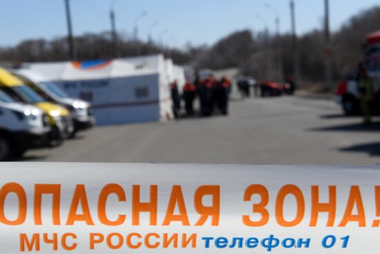 Учения МЧС в регионах России