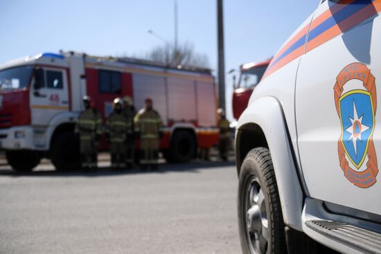 Учения МЧС в регионах России