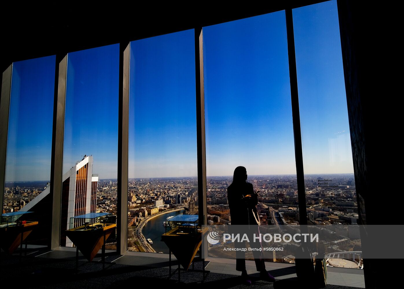Смотровая площадка PANORAMA360 в Москва-Сити