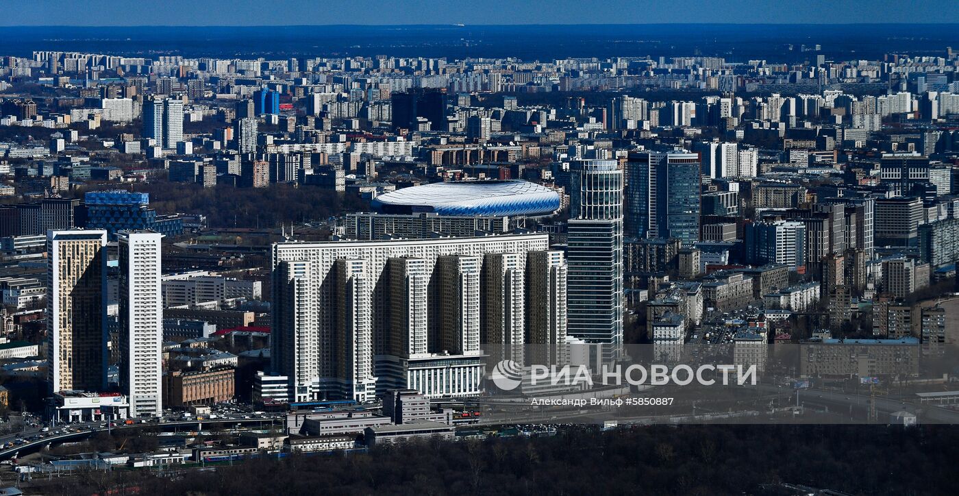 Смотровая площадка PANORAMA360 в Москва-Сити