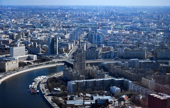 Смотровая площадка PANORAMA360 в Москва-Сити