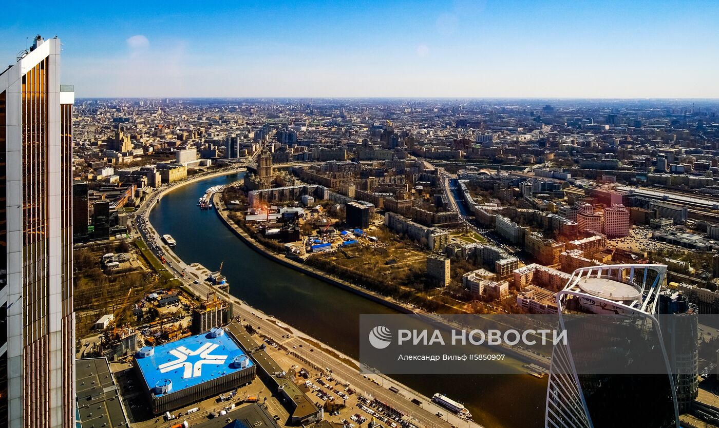 Смотровая площадка PANORAMA360 в Москва-Сити