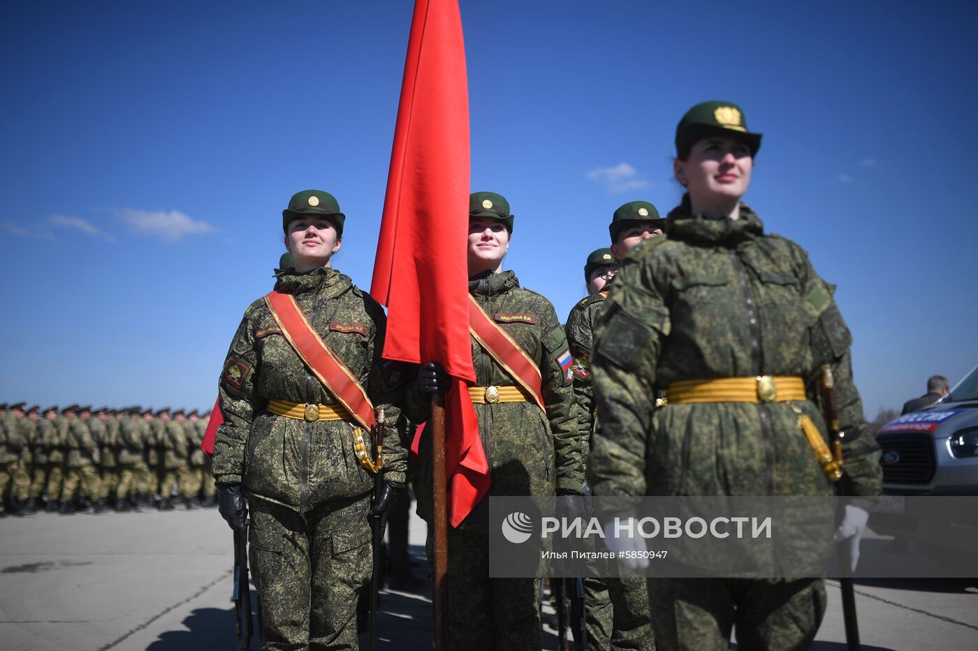 Репетиция парада Победы в Алабино 