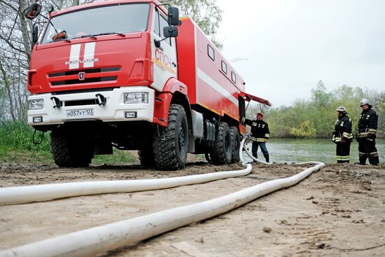 Учения МЧС в регионах России