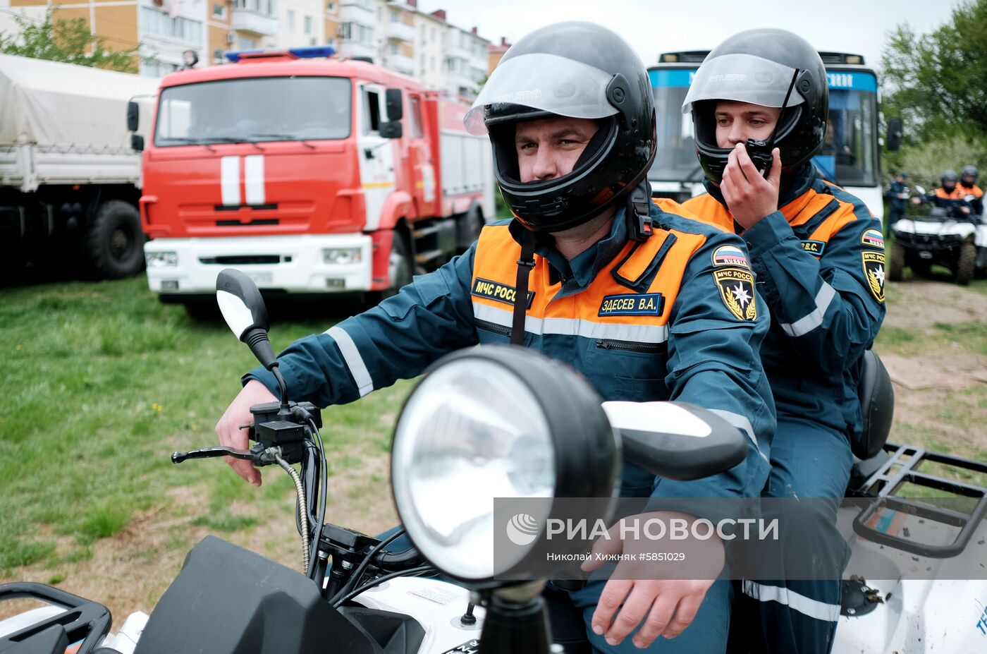 Учения МЧС в регионах России