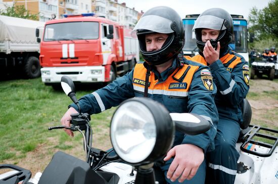 Учения МЧС в регионах России