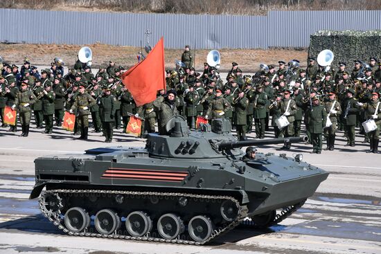 Репетиция парада Победы в Алабино 