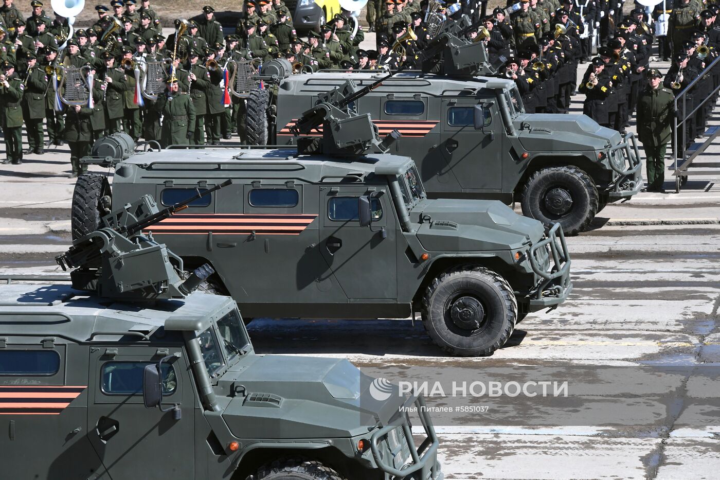 Репетиция парада Победы в Алабино 