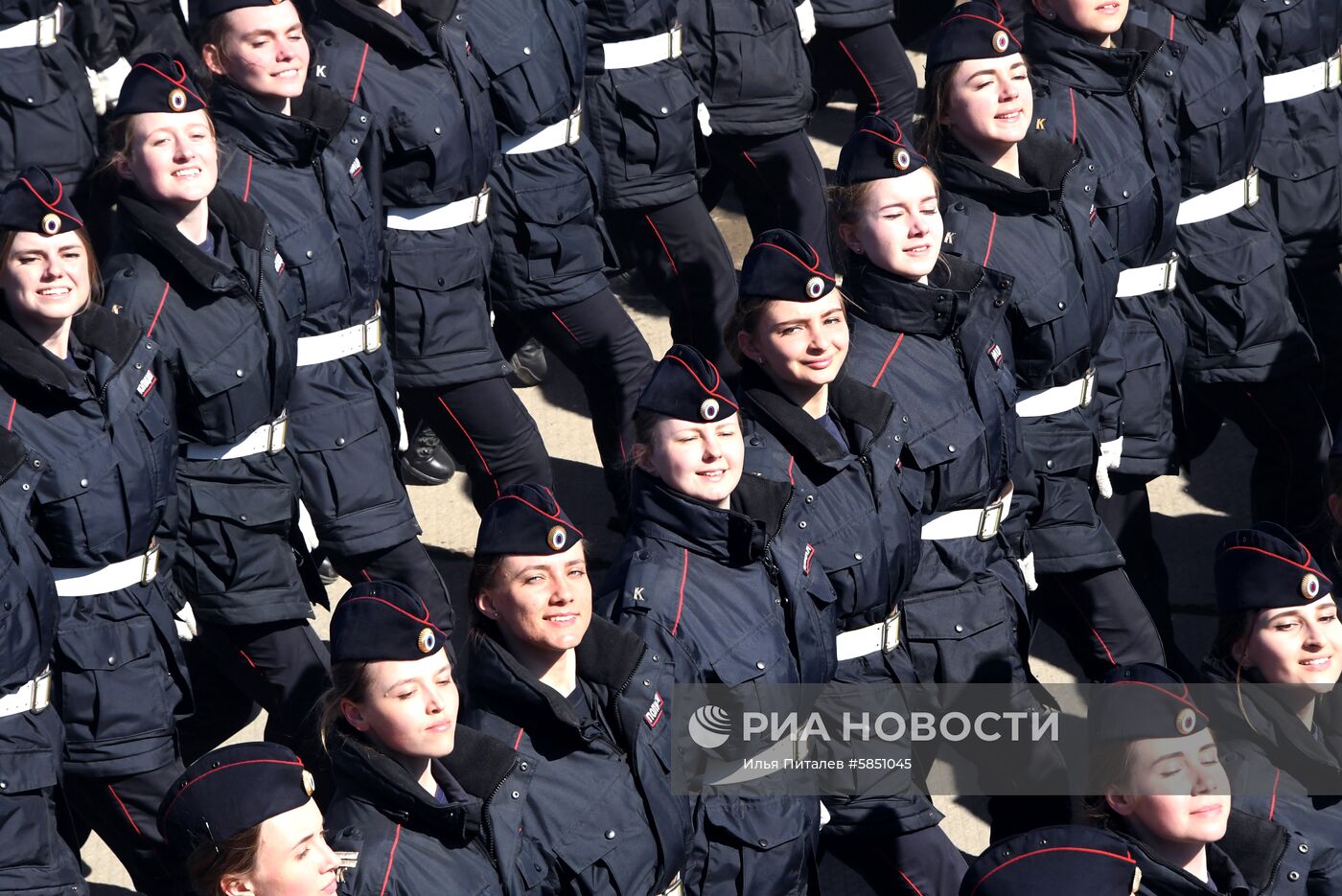 Репетиция парада Победы в Алабино 