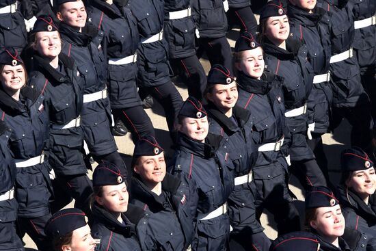 Репетиция парада Победы в Алабино 