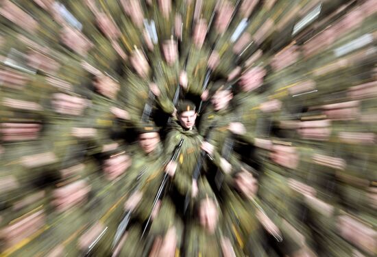 Репетиция парада Победы в Алабино 