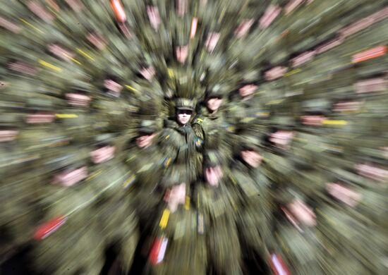 Репетиция парада Победы в Алабино 