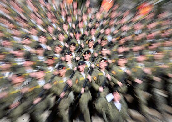 Репетиция парада Победы в Алабино 