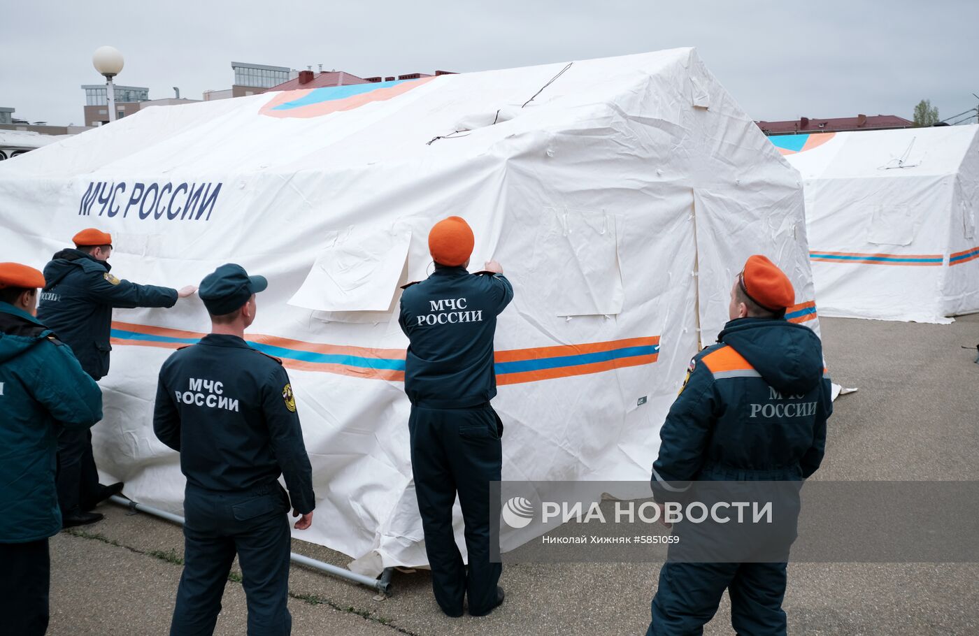 Учения МЧС в регионах России