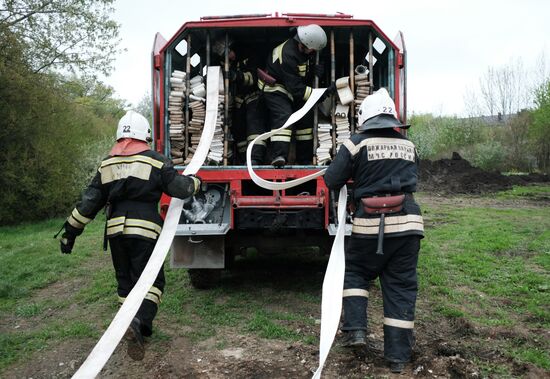 Учения МЧС в регионах России