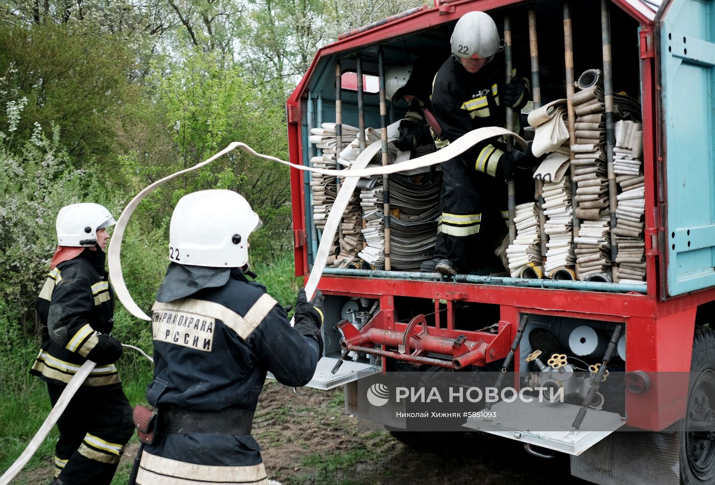 Учения МЧС в регионах России