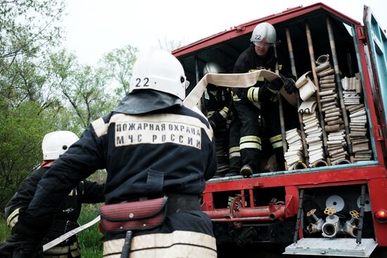 Учения МЧС в регионах России