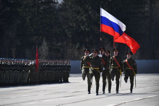 Репетиция парада Победы в Алабино 