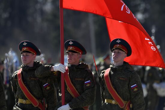 Репетиция парада Победы в Алабино 