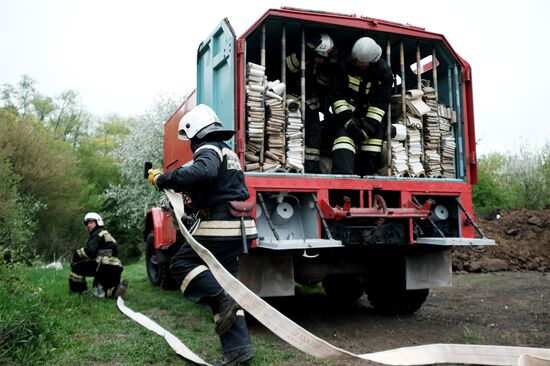 Учения МЧС в регионах России