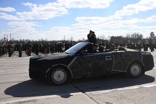 Репетиция парада Победы в Алабино 