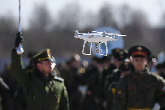 Репетиция парада Победы в Алабино 