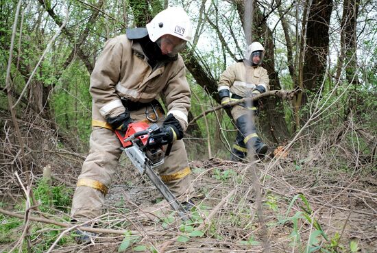 Учения МЧС в регионах России