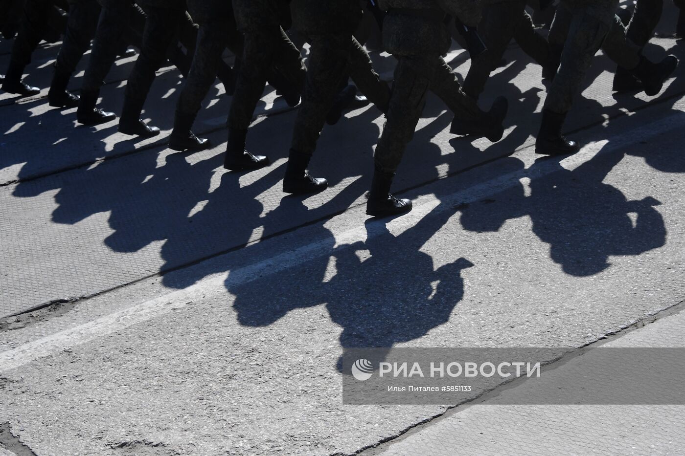 Репетиция парада Победы в Алабино