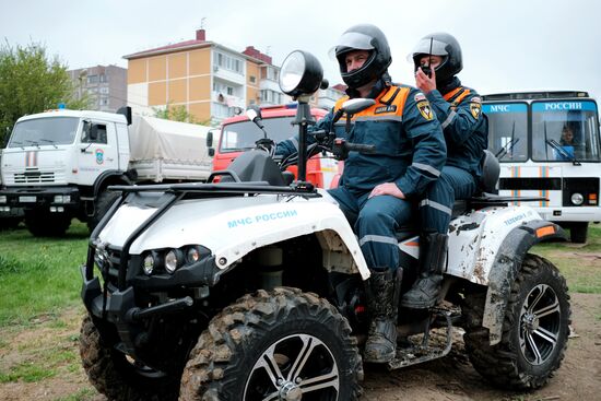 Учения МЧС в регионах России