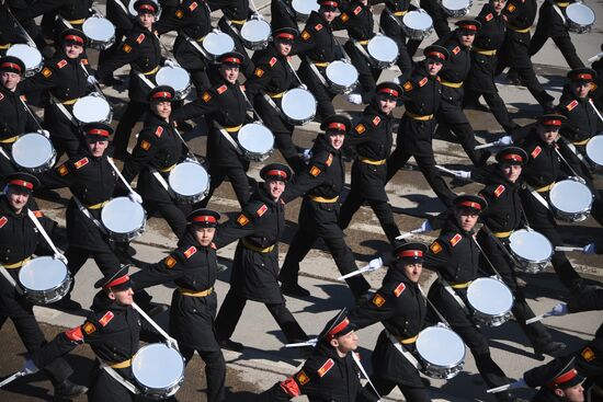 Репетиция парада Победы в Алабино 