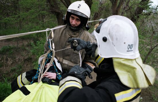 Учения МЧС в регионах России