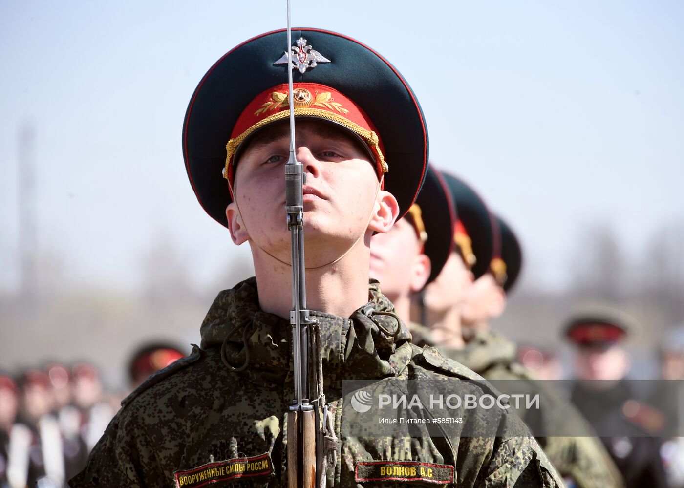 Репетиция парада Победы в Алабино 