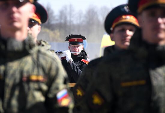 Репетиция парада Победы в Алабино 