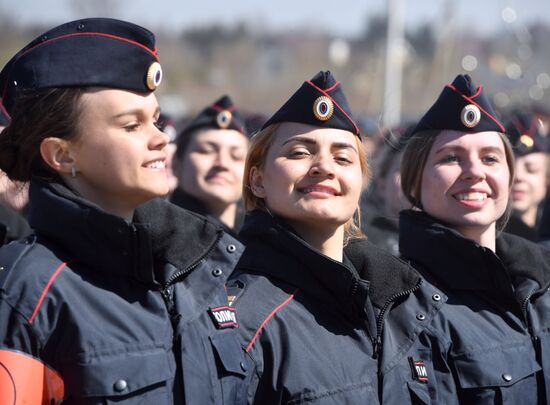 Репетиция парада Победы в Алабино 