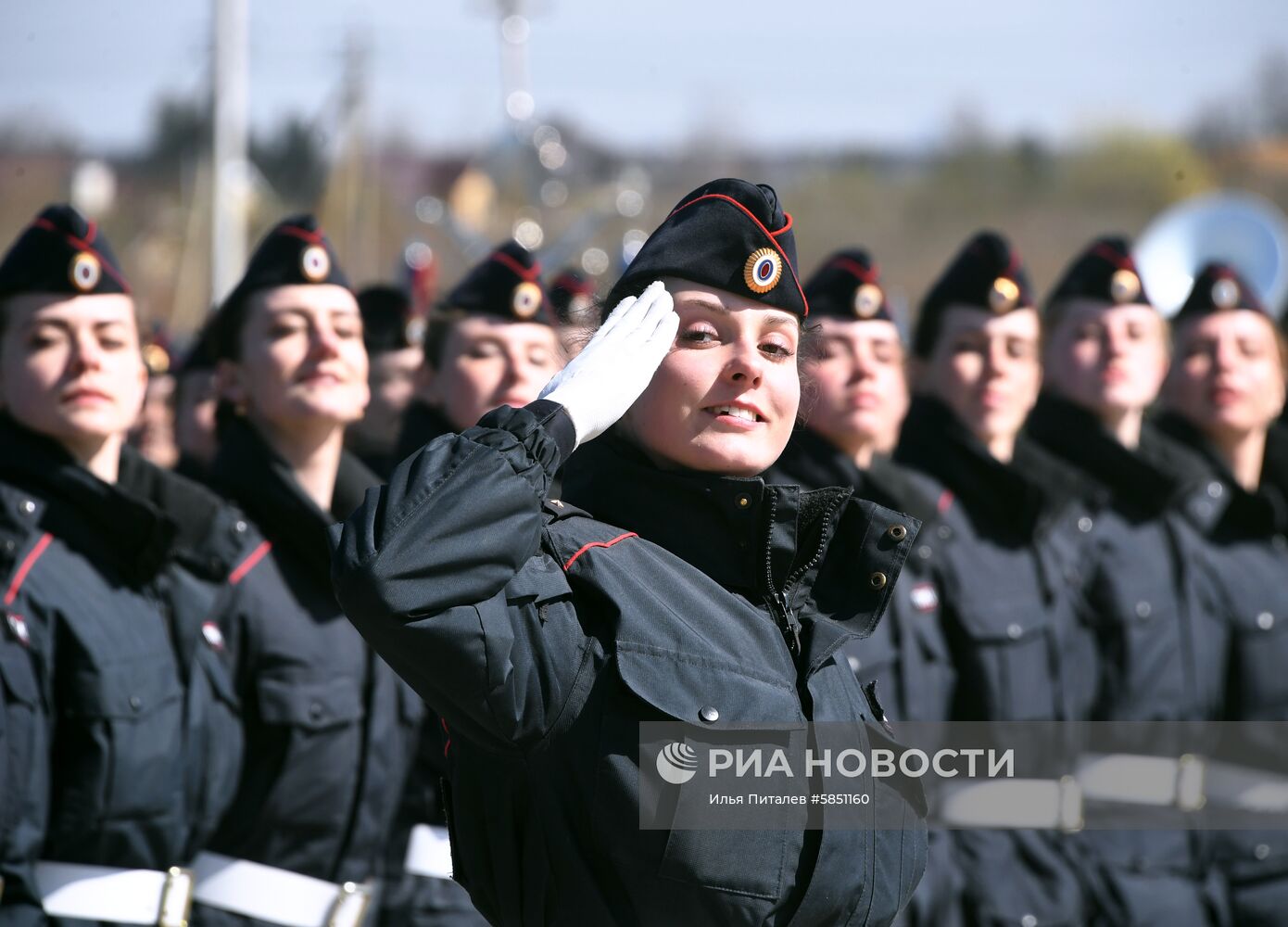 Репетиция парада Победы в Алабино 